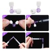 DeaHea 6 Pack Syringe Coupler Disposable 90 Degree Two Way