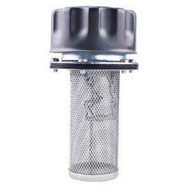 Chamixx 25CFM 720 LPM Flange Hydraulic Cylinder Vent Tank Breather Cap FSB-25 Compatible With 40 Micron Filtration 6 Hole Chrome Steel Alloy Hydraulic Reservoir Tank