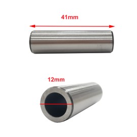 DONSP1986 V100 Piston Pin 12mm, Needle Bearing and Clips Combo - 2 Stroke 66cc/80cc/100cc Gas Motorized Bicycle