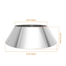onlyfire Stainless Steel Charcoal Briquet Holder BBQ Whirlpool for Weber 26" Kettle Charcoal Grills