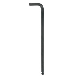 HARFINGTON Ball End Hex Key Wrench 6mm L-Shape Extra Long Arm Hexagon Metric Wrenches Chrome Vanadium Steel Repairing Tool for Home Repair Black