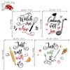 wondever Kitchen Food Wall Stickers Kitchenware Lettering Peel and Stick