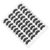 20 Pairs Makeup False Lashes Salon Long Curly Thick ThreeDimensional