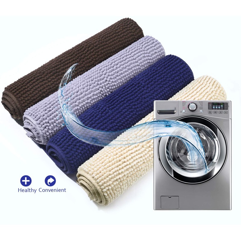 Vivaglory 35"× 25" Extra Large Litter Mat, Super Soft Microfiber