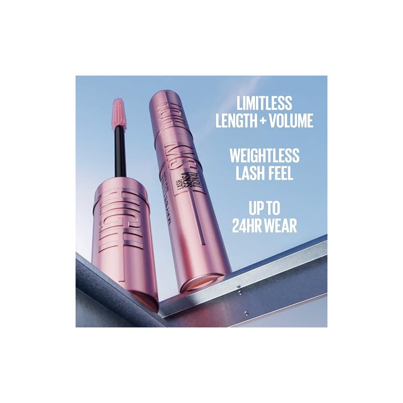 Maybelline New York Sky High Waterproof Mascara Makeup, Volumizing Mascara,