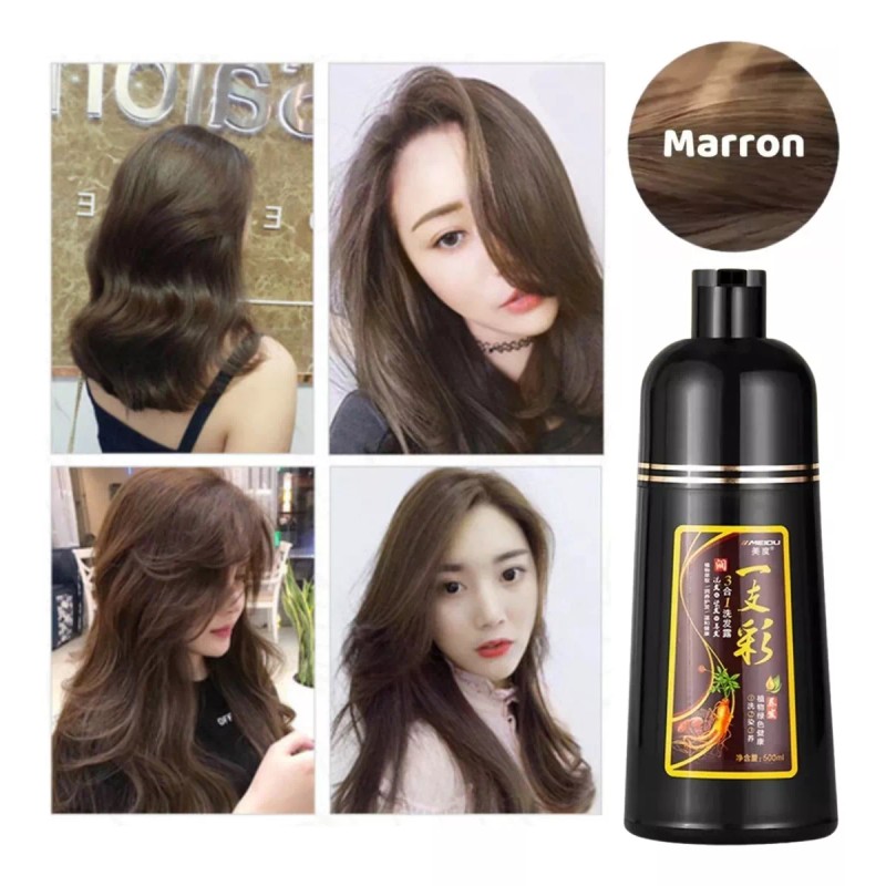 Universo en Linea Shampoo Tinte Instantáneo Cubre Canas Natural +