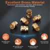 INCLY 130PCS M3 Heat Set Inserts, M3x5.7 Female Thread Metric