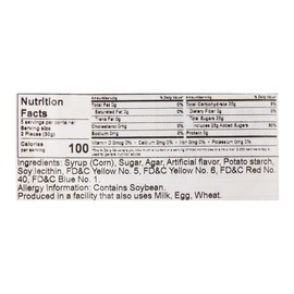 Kinjo Mix Fruits Jelly Candy Agar 5.29oz