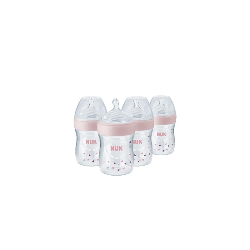 NUK Simply Natural Biberón con SafeTemp