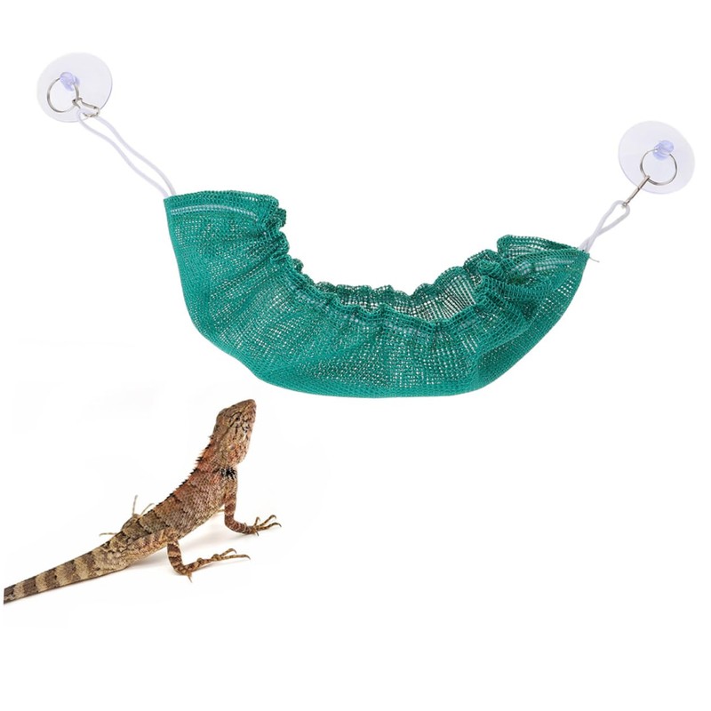 SUPVOX 2-Pack Reptile Climbing Accessory Bearded Dragon Hammock Fabric Sleeping
