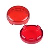 Turn Signal Lights Lens Cover Compatible with Harley Dyna Fatboy