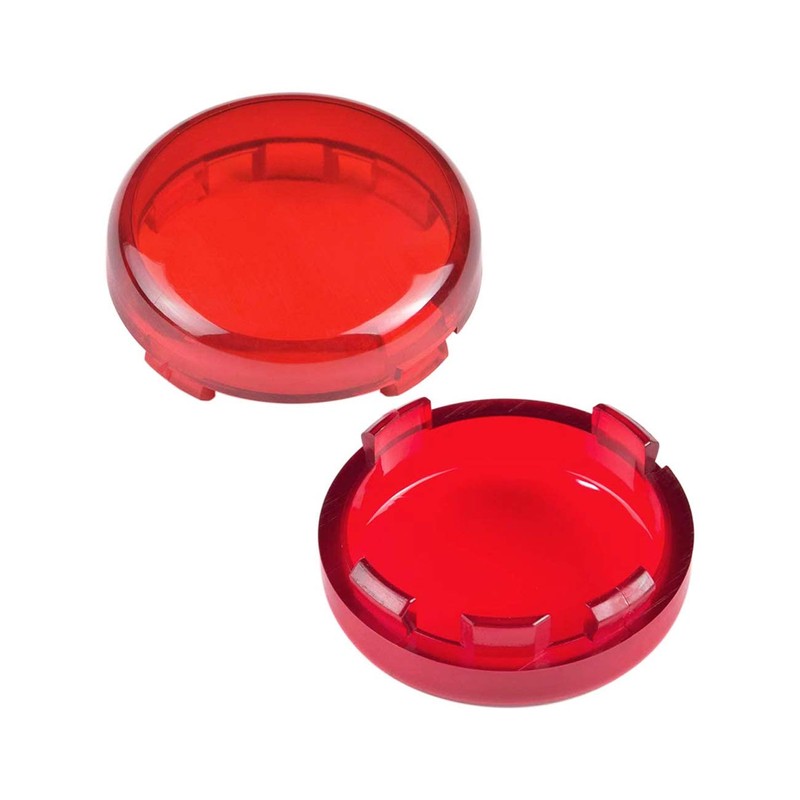 Turn Signal Lights Lens Cover Compatible with Harley Dyna Fatboy