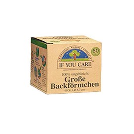 if you care Large Baking Cups (6 x 60 Pieces)