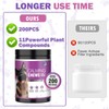 TTLXRL Calming Chews for Dogs Hemp Chicken Flavor Anxiety Relief