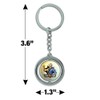 GRAPHICS & MORE Power Rangers Dino Fury Gold Ranger Keychain