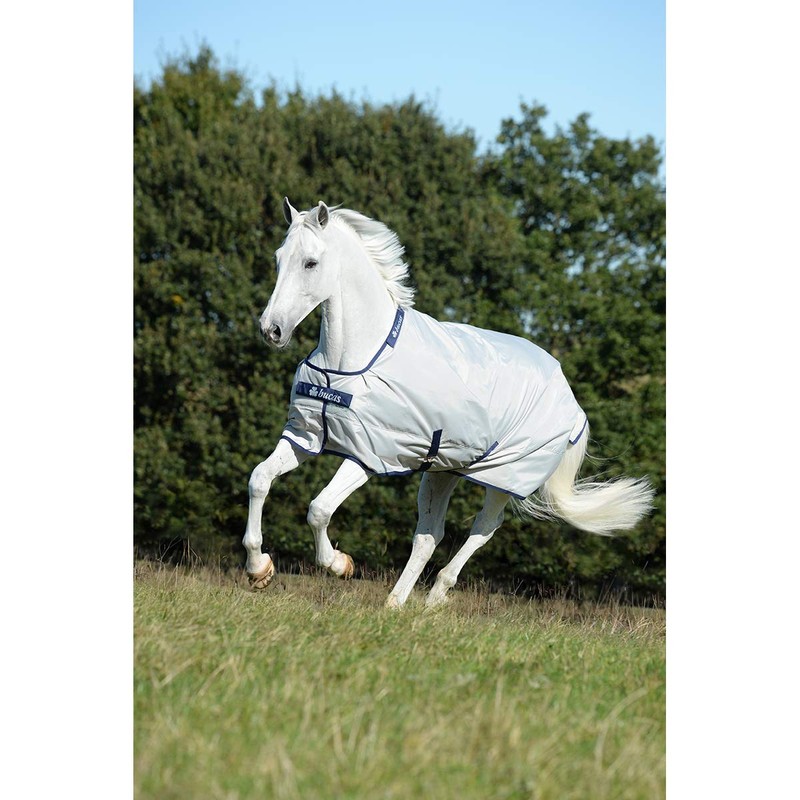 Bucas Sun Shower Turnout Rug 5-9" Silver
