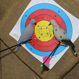 EXCEART Archery Targets Hunting Pigeon Target 3D Animal Dove Shaped Targets Archery Target Practice Target Hunting Target for Home Shop