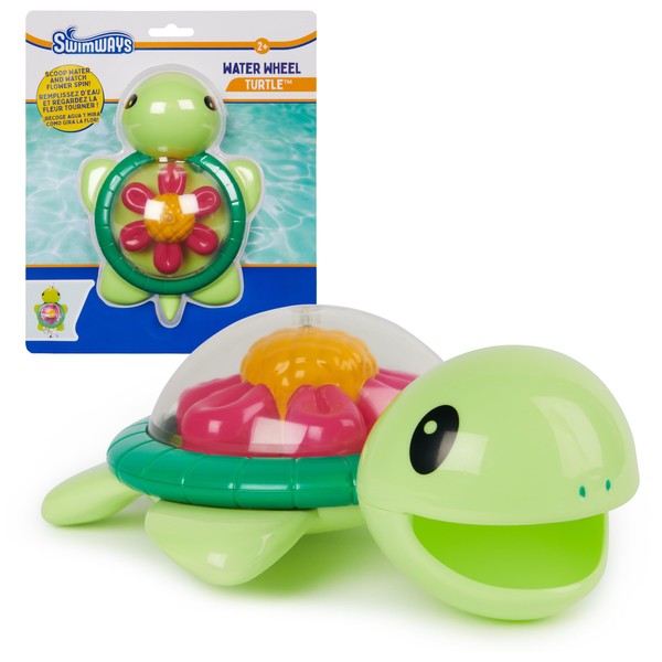 SwimWays Water Wheel Turtle, Kids Pool Accessories & Swimming Pool