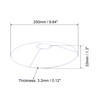 uxcell Lamp Shade Ring, 250mm Dia. Lampshade Holder Frame Ring