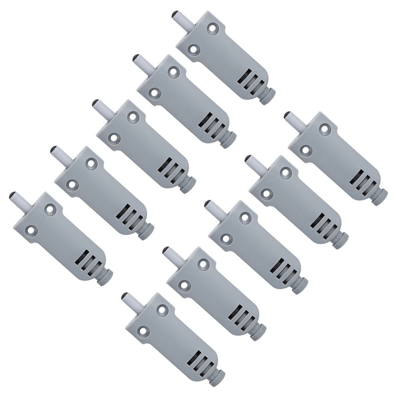 10Pcs Cabinet Door Buffer Heavy‑Duty Adjustable Damping Bumper Reinforced Silencer