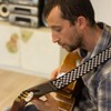 Guitar Strap, 2 Pcs Adjustable Guitar Strap, Leather Ends Guitar