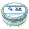 Reaction Tackle Braided Fishing Line 8 Strand Aqua Camo 30lb