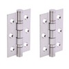 HANDLEZONE® Door Hinges 1 Pair 76mm / 3 inch Ball