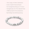 day.berlin Premium Men's Pearl Bracelet with Real 8 mm Gemstones,