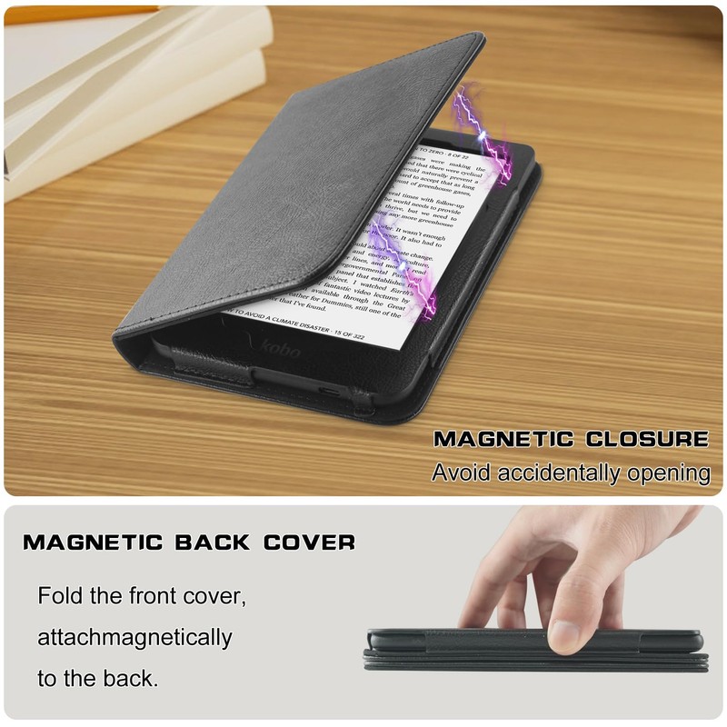DINGGUAGUA Case Compatible with Tolino Shine Color/Shine 5 (2024)/Shine 4(2022)