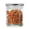 Libbey Cylinder Glass Storage Jars with Lids, 22-ounce, Set of