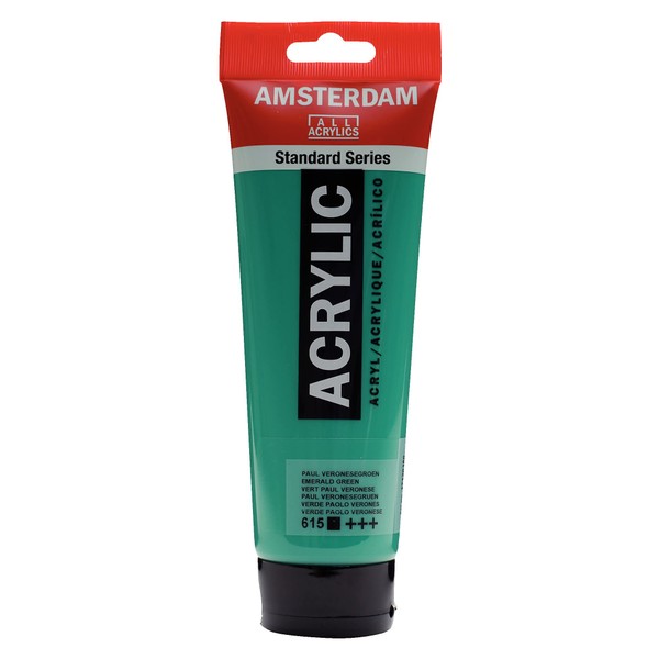 Amsterdam Standard Series Acrylic Tube 250 ml Emerald Green 615