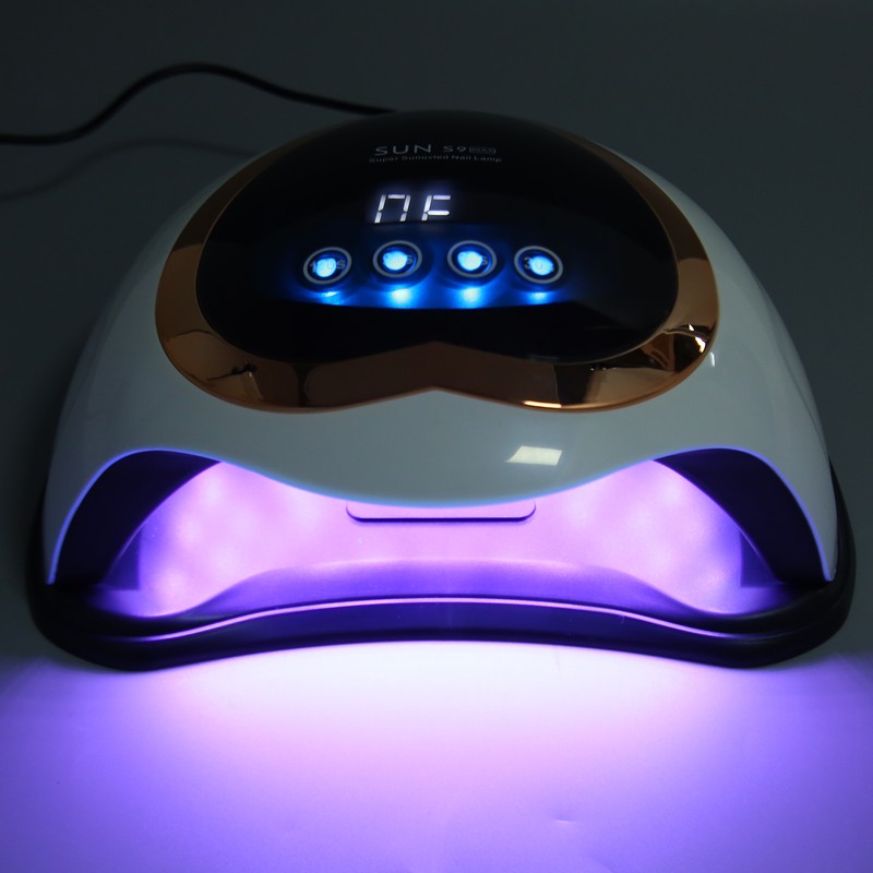 UV Gel Nail Lamp Quick Drying Infrared Sensor 4 Timers