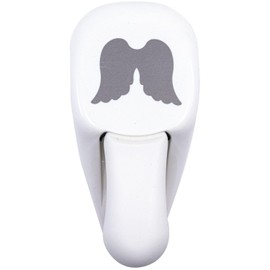 Artoz Paper Punch, Card Punch, "Angel Wings", 45 mm, Punch Hole Punch for Card Making for Vouchers, Birthdays, Christmas, Invitations, Weddings, Christening and Much More