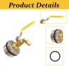 Brass Barrel Faucet, Water Butt Discharge Switch Valve Tap Rain
