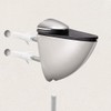 sourcing map Glass Shelf Bracket Wall Mount Adjustable Zinc Alloy