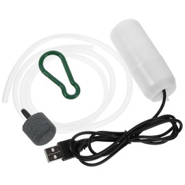 BUGUUYO Aquarium Air Pump Oxygen Fish Tank Aerator Fish Tank Mini Pump for Small Aquarium Random Color