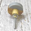 ARTISNO Three Tone Gold Designs Wood Resin Door Knobs, Vintage,