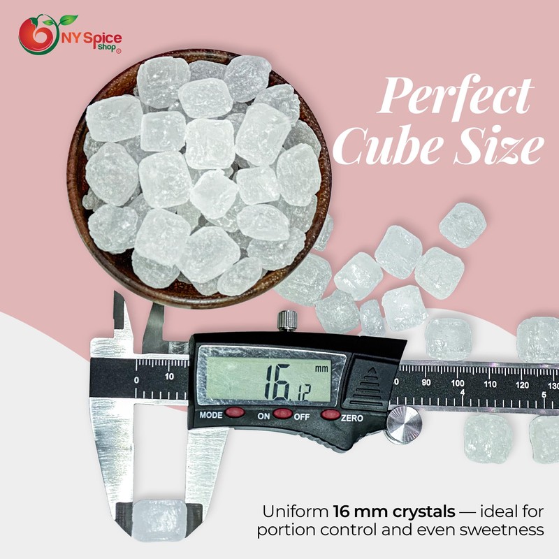 NY Spice Shop Lump Sugar Crystals - Edible Rock Clear