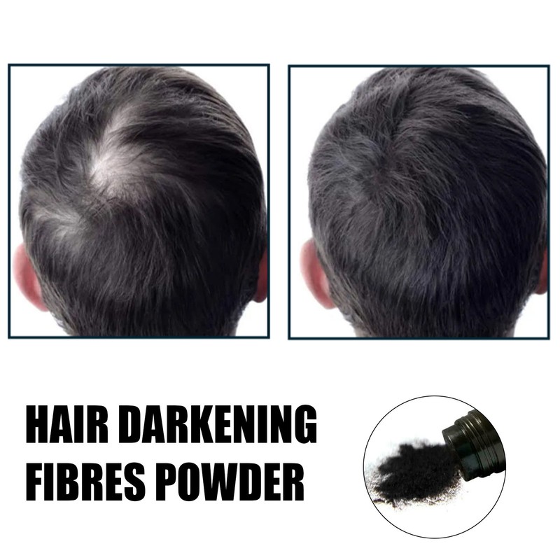 3pcs 15g Hair Volumizing Powder Fluffy Dense Hair Thickening Fibers