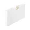 Richell Totono N Plastic Bag Storage Case for Drawers, White,