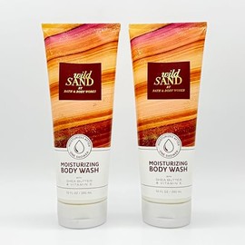 Wild Sand 2-Piece Moisturizing Bath Set, Body Nourishing Works | Two Full Size (10oz Each) Body Washes