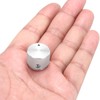 sourcing map 2 Pcs Aluminium Potentiometer Knobs, 3/16"(4mm) IDx7/8"(20mm) ODx5/8"(15.5mm)