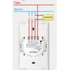Interruptor de Pared Inteligente WiFi, 3 Vías, Compatible con Alexa,