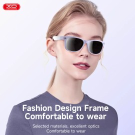 Unbranded XO Girl Smart Glasses Bluetooth Call & Audio Outdoor Sunglasses Voice Assistant