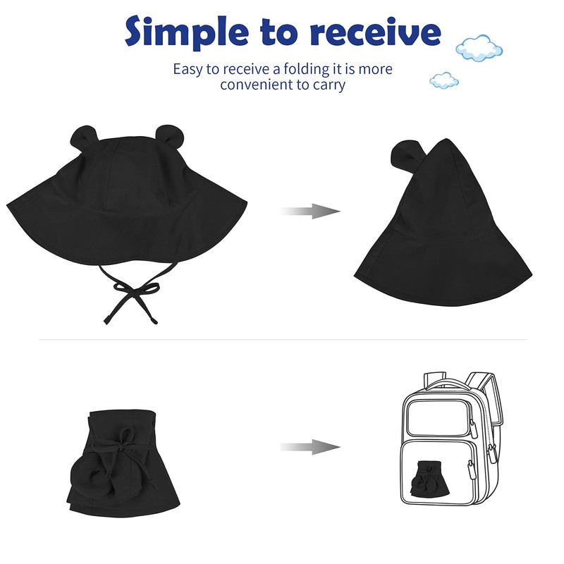 Durio Unisex Baby Toddler Sun Hat Cap Fishing Hat Beach