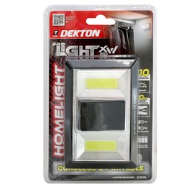 Dekton Pro Light Xw110 Sunshine Homelight - 110 Lumens / 10M Distance (Magnet)-77mm X 114mm | High Intensity Cob LEDs | One Button Action | Magnetic Base | Compact & Durable Design