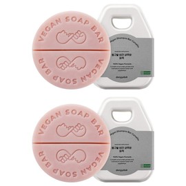 Donggubat Vegan Shampoo Bar Camellia, 120g, 2 pieces / 동구밭 비건 샴푸바 동백, 120g, 2개