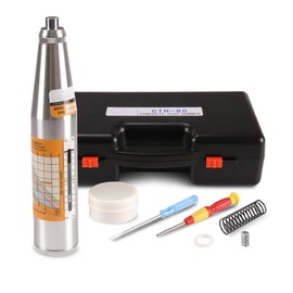 MOETER Concrete Rebound Hammer Tester, Concrete Strength Tester with 10-70MPa Test Range, Portable Mechanical Resiliometer Test Meter Tool