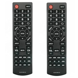 [2 Pack] NS-RC4NA-14 Remote Control Replaced for Insignia TV NS-46D400NA14 NS-50D400NA14 NS-39L400NA14 NS-39D40SNA14 NS-32D201NA14 NS-46D40SNA14 NS-50DSNA14 NS-42D40SNA14 NS-65D550NA15 NS-65D4400A14