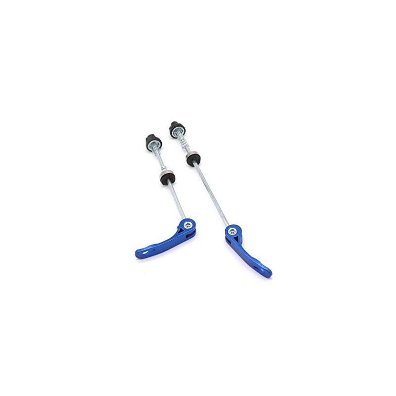 Multi colour bicycle quick release skewer set, front and rear,